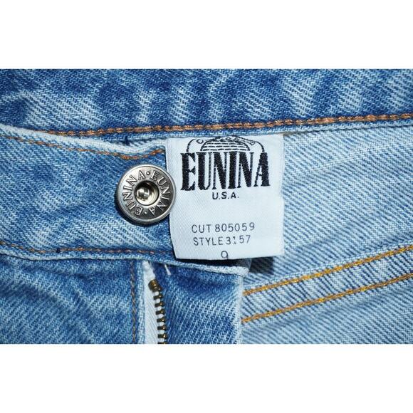 Vintage Eunina High Waist Denim Shorts-9 - Picture 3 of 6